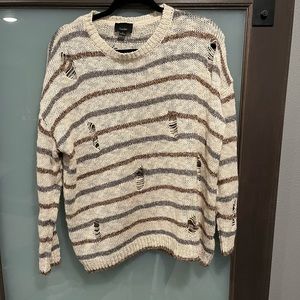 Womens striped sweater